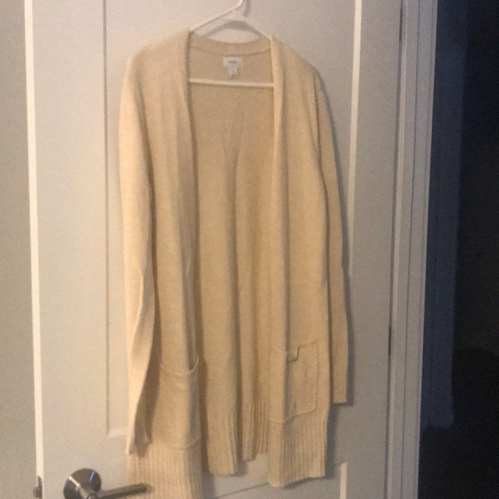 Cream cardigan